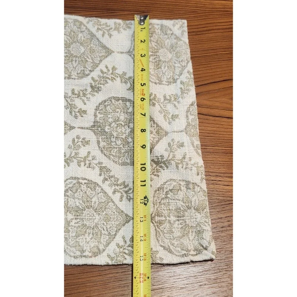 Table Runner by SHABBY‎ CHIC 15” X 78” BoHo Made in India 100% Cotton